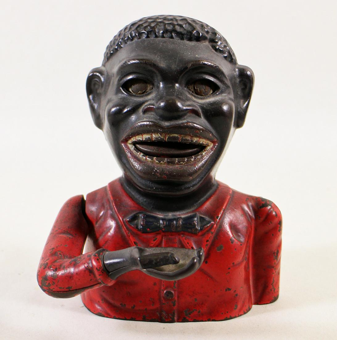 SHEPARD HARDWARE CAST IRON MECHANICAL JOLLY BANK (1 of 5)