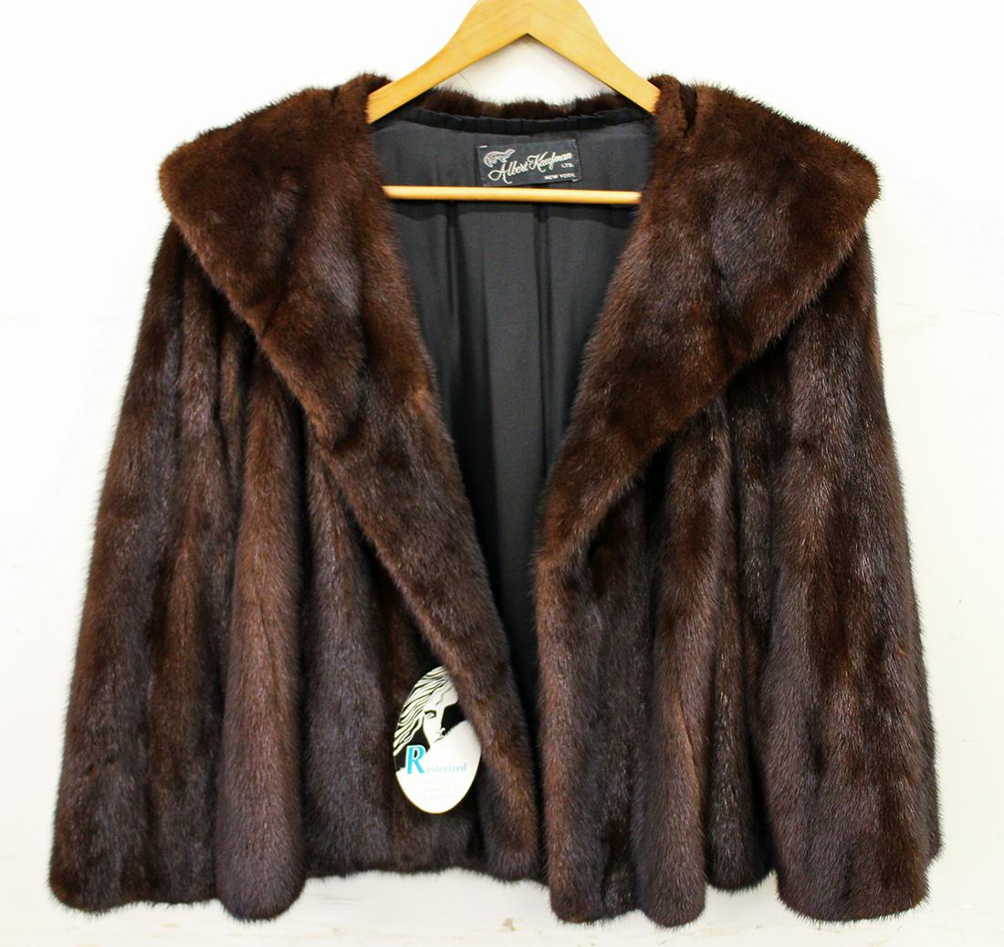 VINTAGE RANCH MINK FUR JACKET (1 of 3)