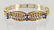 18K GOLD DIAMOND & SAPPHIRE BRACELET