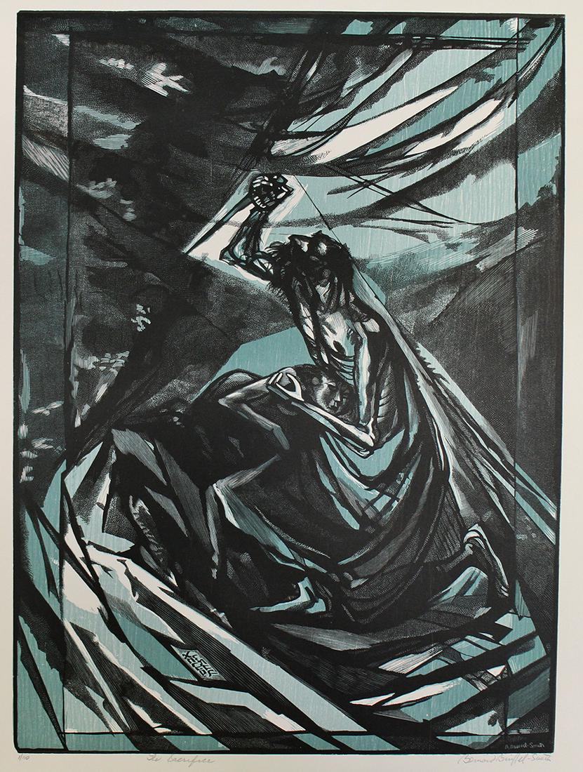 BERNARD BRUSSEL-SMITH THE SACRIFICE ENGRAVING (1 of 2)