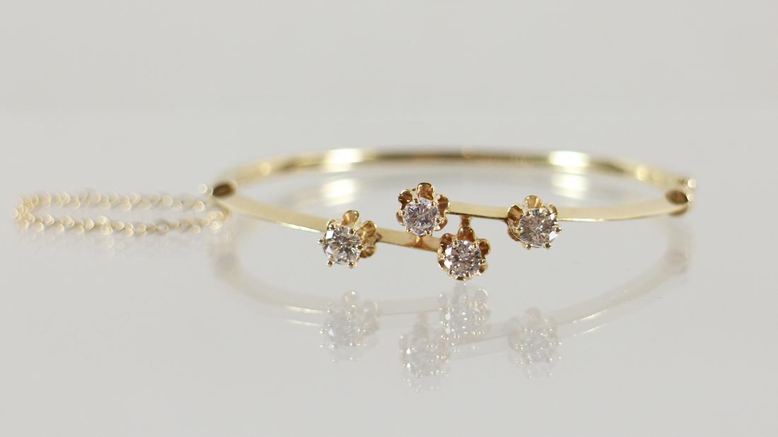 14K DIAMOND BRACELET (1 of 3)