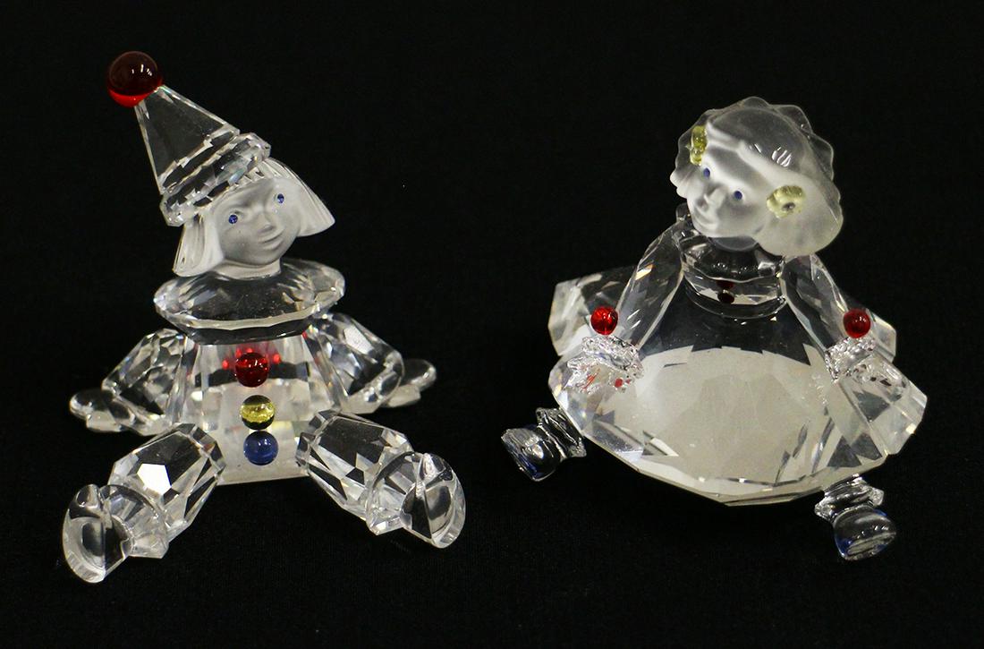 (2) SWAROVSKI CRYSTAL FIGURINES (1 of 3)
