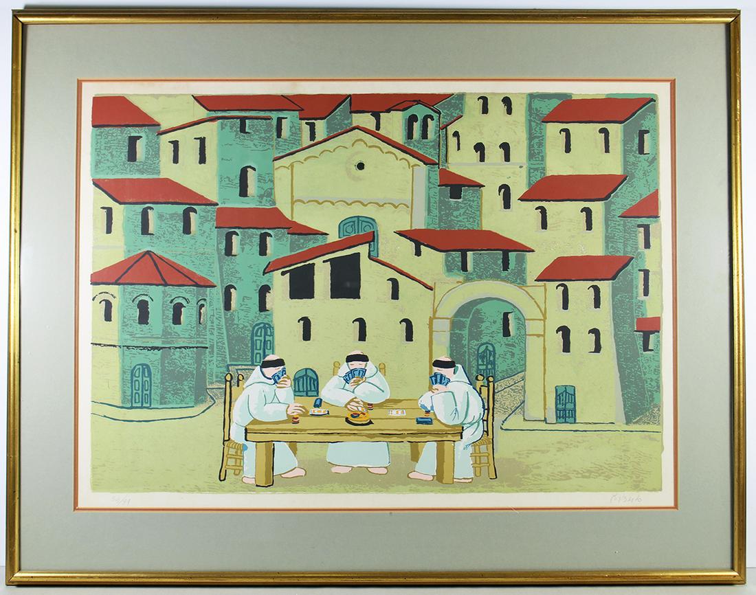 NORBERTO PROIETTI LITHOGRAPH (1 of 4)