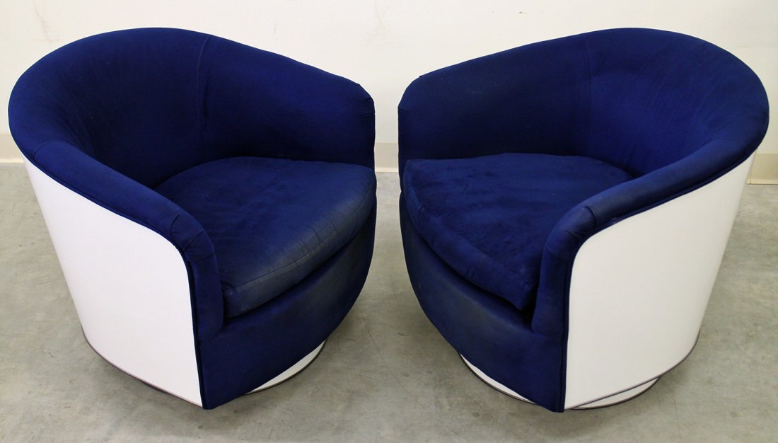 (2) ATTB. MILO BAUGHMAN MODERN LOUNGE CHAIRS (1 of 4)
