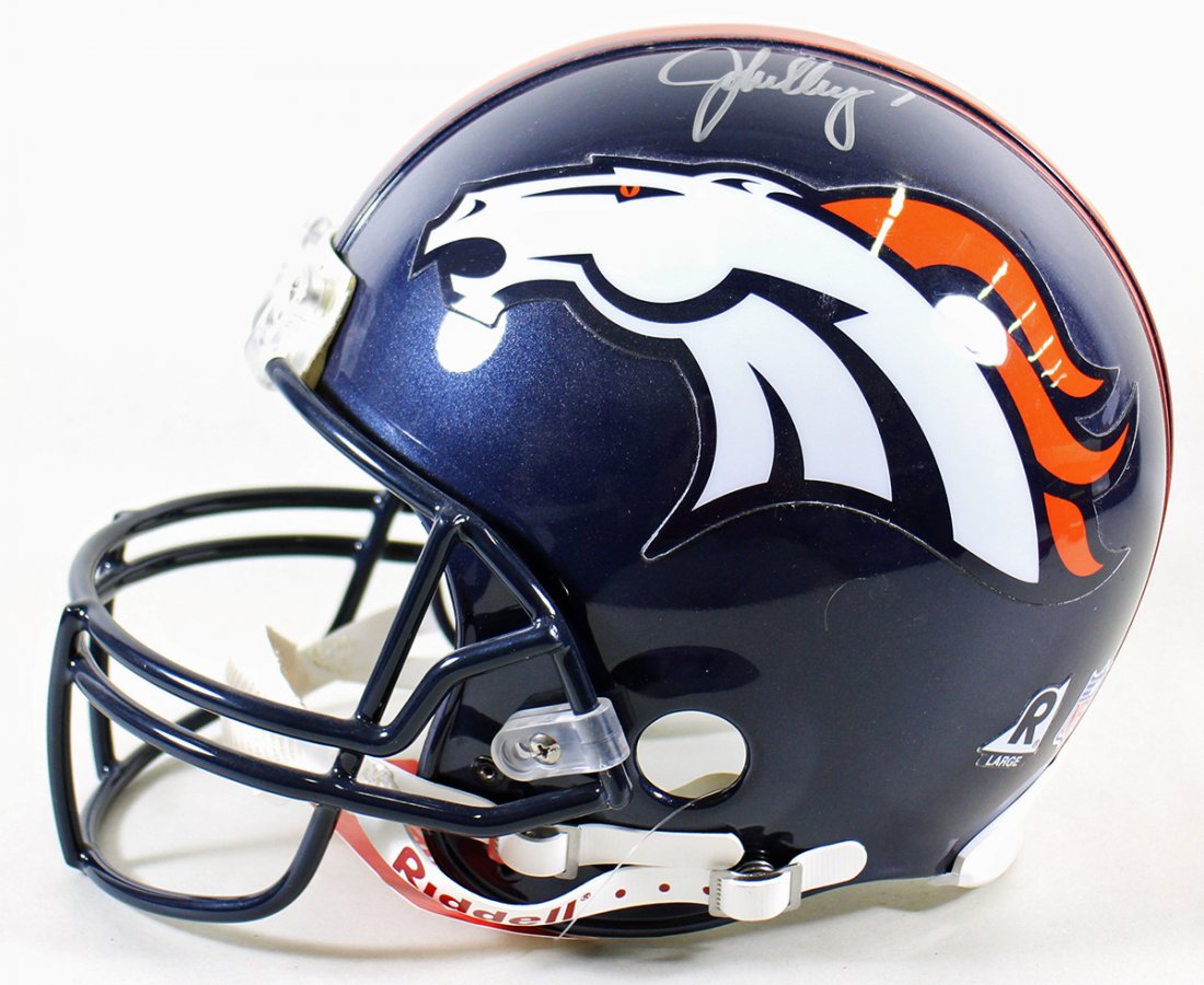 JOHN ELWAY SIGNED BRONCOS FULL SIZE HELMET (1 of 2)
