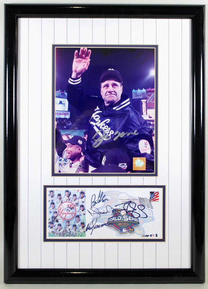 YANKEES JOE TORRE & MORE SIGNED PHOTOS (1 of 3)