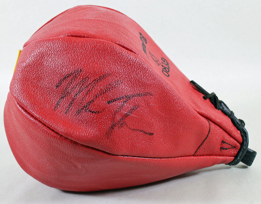 MIKE TYSON SIGNED PUNCHING BAG (1 of 2)