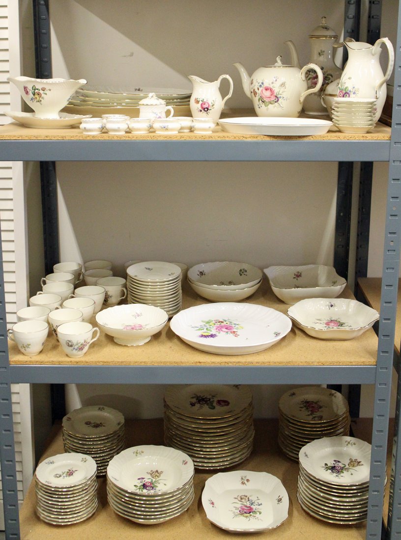 ROYAL COPENHAGEN FRIJSENBORG CHINA SET - 133 PIECES (1 of 5)