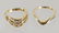 14K MODERN DIAMOND WEDDING ENGAGEMENT RING SET - 2