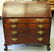 18TH C BOSTON CHIPPENDALE MAHOGANY SLANT LID DESK
