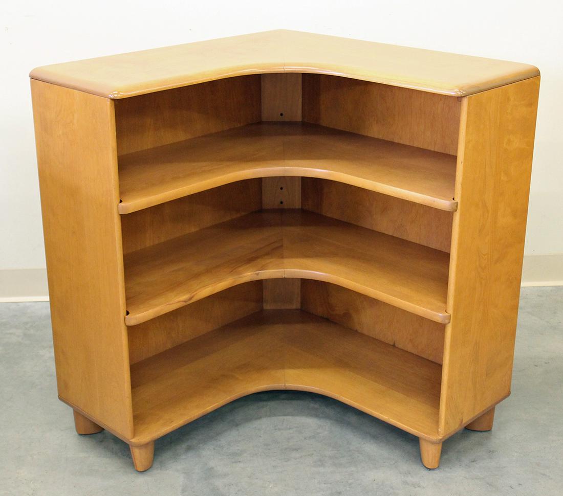 Heywood wakefield corner bookcase deals