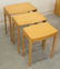 HEYWOOD WAKEFIELD MODERN NESTING TABLES - 2