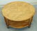 HEYWOOD WAKEFIELD RATTAN TABLE - 2