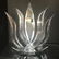 MID CENTURY MODERN VAN TEAL LUCITE SCULPTURE - 2