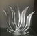 MID CENTURY MODERN VAN TEAL LUCITE SCULPTURE - 8