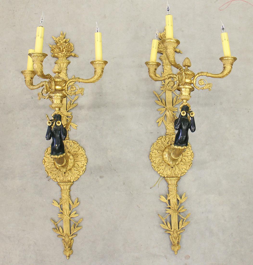 WINGED MERMAID WALL SCONCES (1 of 4)