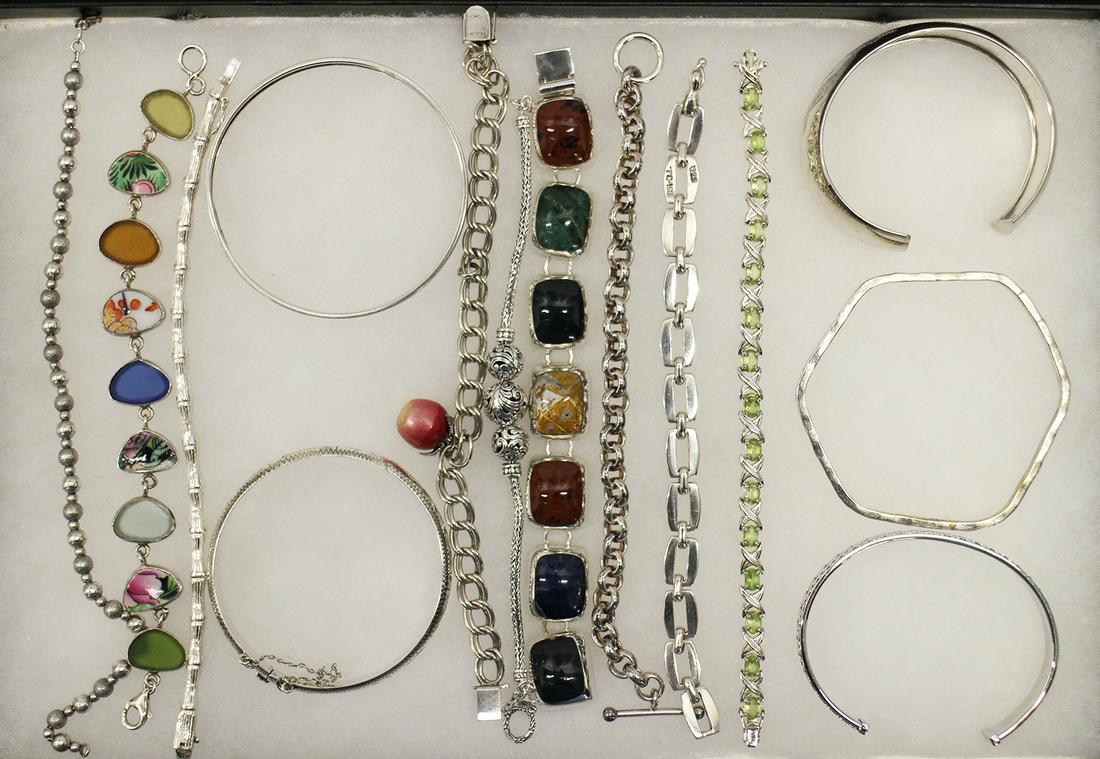 STERLING SILVER BRACELET COLLECTION (1 of 2)