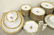 98 PIECES GOLDEN BASKET CHINA - ROYAL COPENHAGEN - 2
