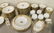 98 PIECES GOLDEN BASKET CHINA - ROYAL COPENHAGEN - 3