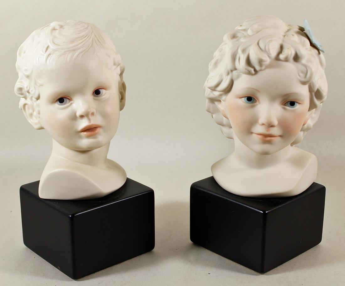 (2) CYBIS PORCELAIN BUSTS (1 of 2)