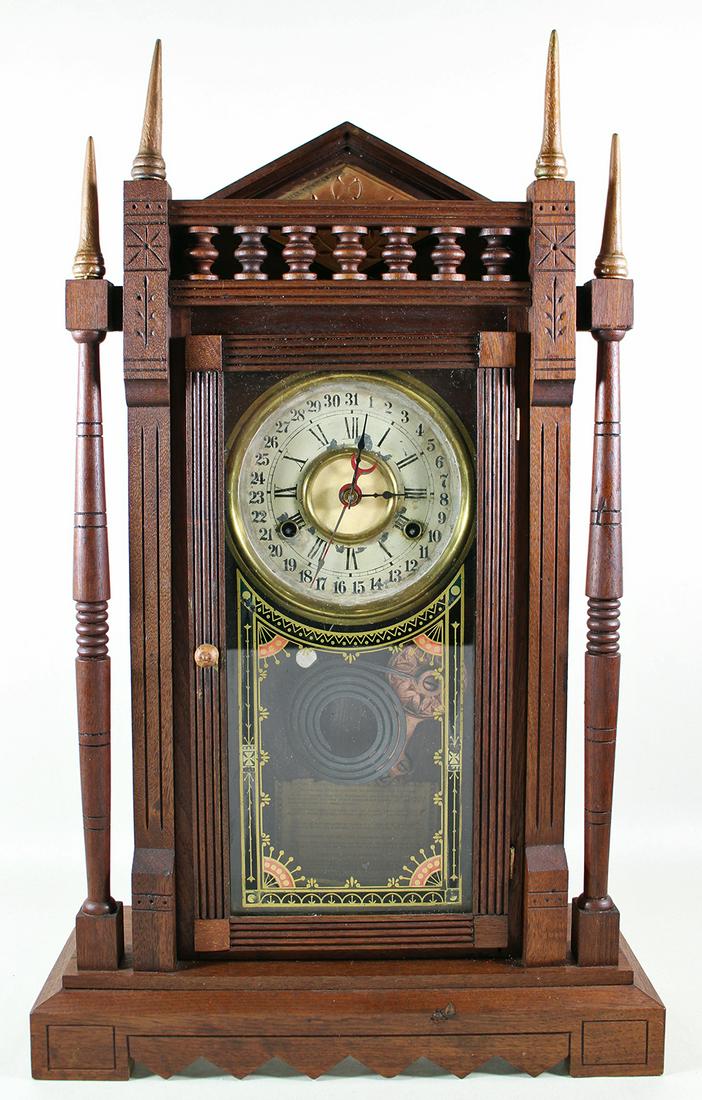 ANTIQUE NEW HAVEN MANTLE CLOCK (1 of 3)