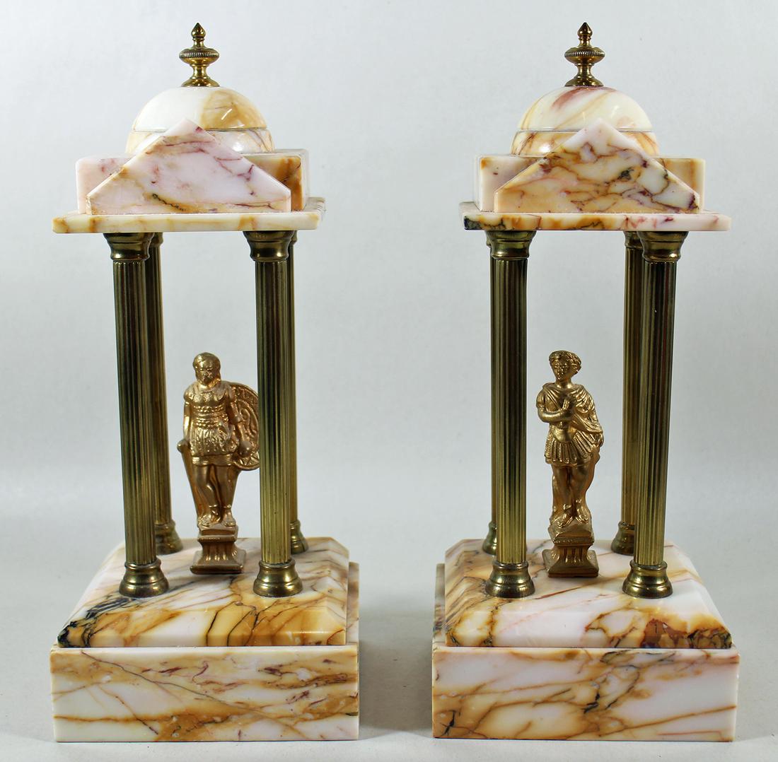 (2) FIGURAL ONYX PILLAR COLUMNS (1 of 4)
