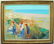NICOLA SIMBARI "FIGURES BY THE SEA" PAINTING - 3