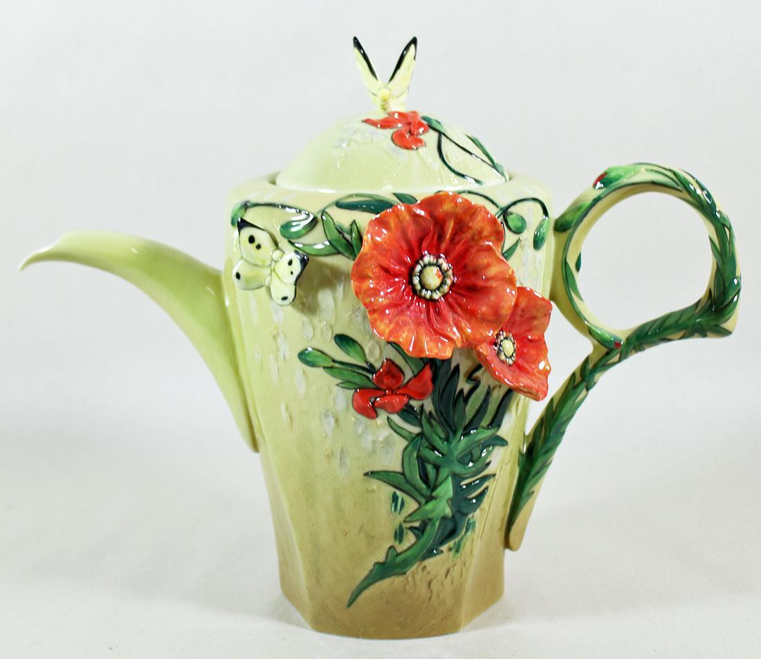 VAN GOGH POPPY TEAPOT (1 of 4)