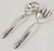 VINTAGE MODERN RAMIREZ STERLING SALAD SET - 2