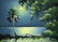 WILLIE DANIELS HIGHWAYMEN PAINTING