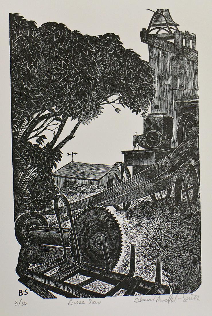 BERNARD BRUSSEL-SMITH BUZZSAW ENGRAVING (1 of 2)