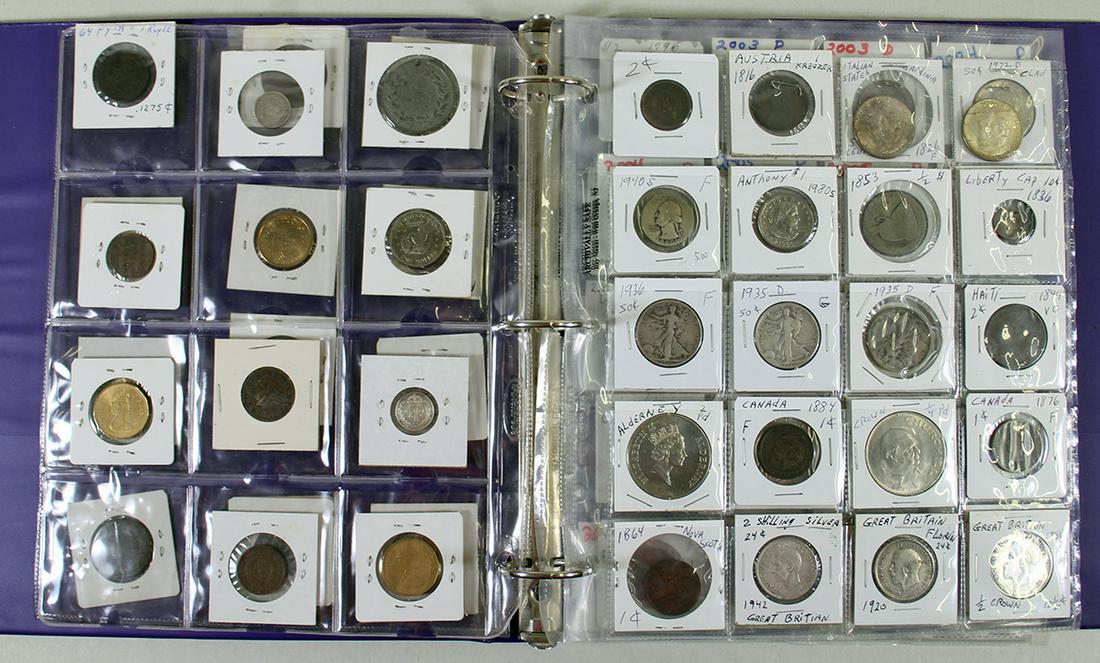 AMERICAN & FOREIGN COIN BOOK (1 of 5)