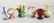 VINTAGE ART POTTERY ROSEVILLE - HULL - MCCOY