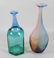 (2) KOSTA BODA BOTTLES - 2