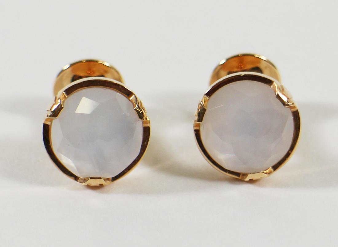 18K ROSE GOLD MONTBLANC CUFFLINKS (1 of 3)