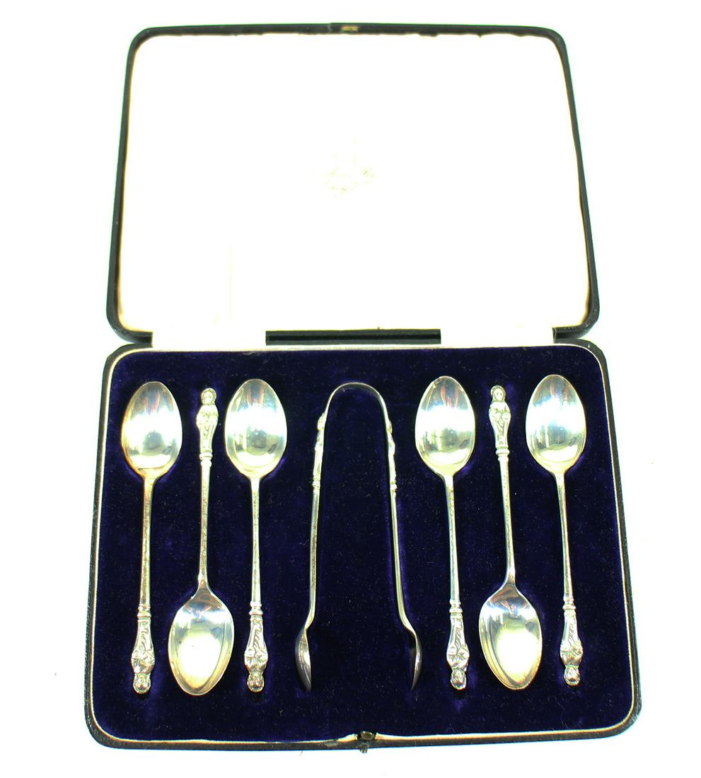 STERLING APOSTLE SPOON SET (1 of 3)
