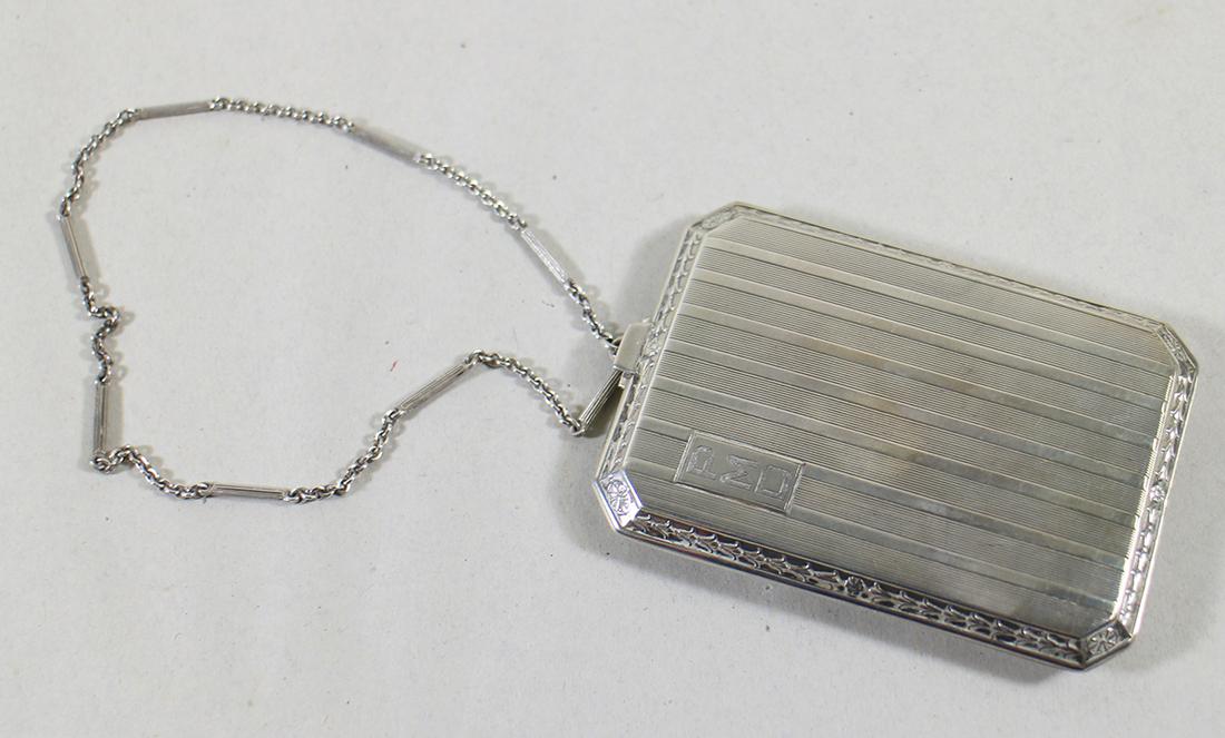 ART DECO STERLING SILVER PURSE (1 of 2)