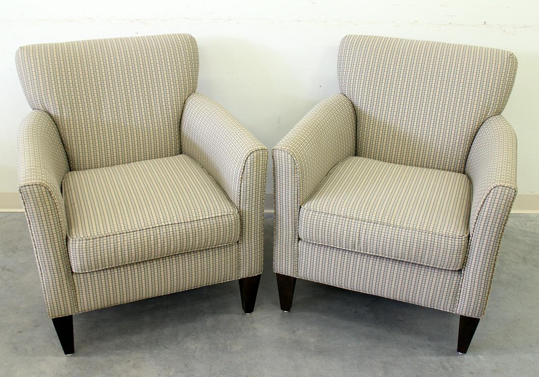 (2) UPHOLSTERED ARMCHAIRS (1 of 2)