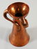 ARTS & CRAFTS HAMMERED COPPER CANDLESTICK - 2