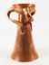 ARTS & CRAFTS HAMMERED COPPER CANDLESTICK - 3