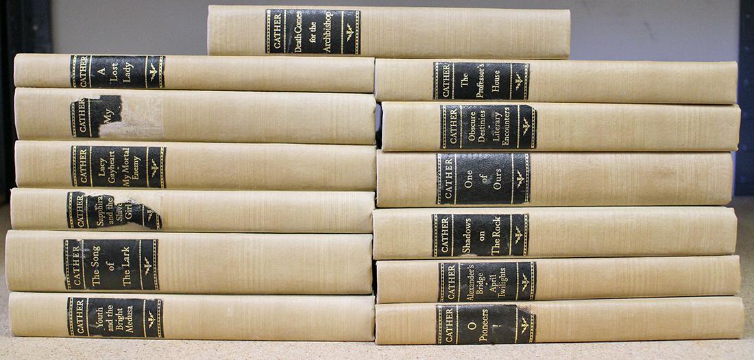 (13) SET NOVELS AND STORIES OF WILLA CATHER (1 of 1)