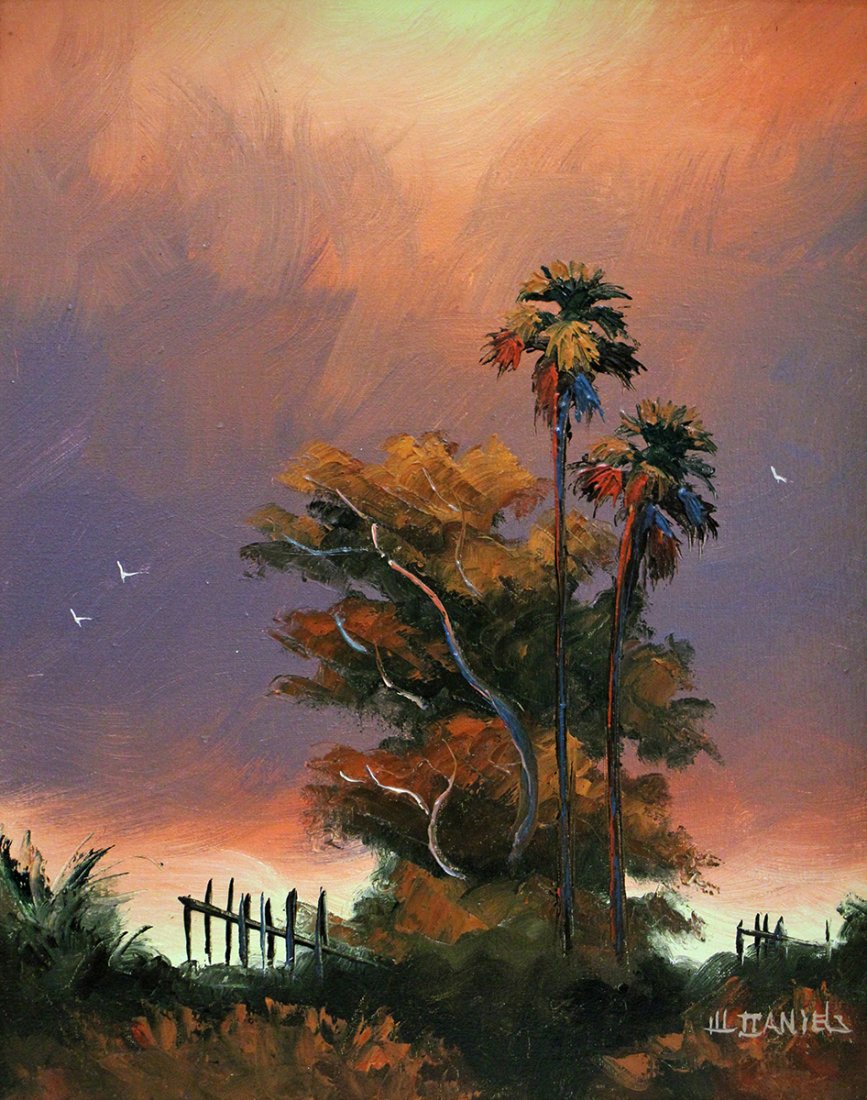 WILLIE DANIELS HIGHWAYMEN PAINTING (1 of 4)