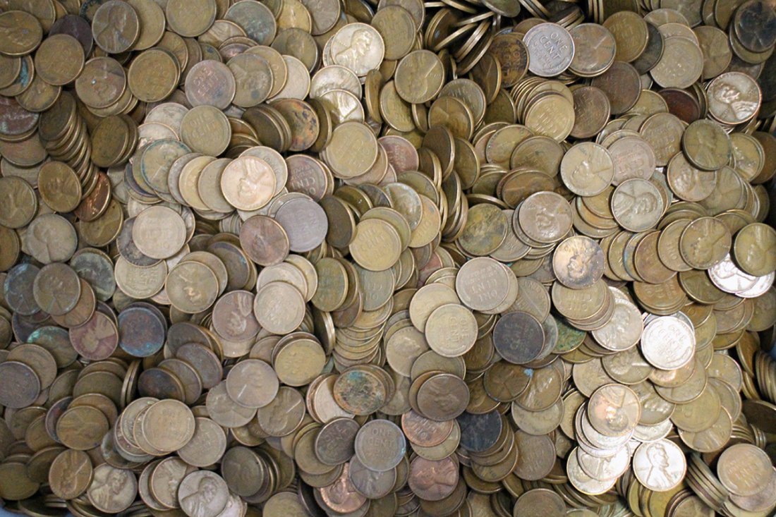 5000 WHEAT PENNY COLLECTION (1 of 1)