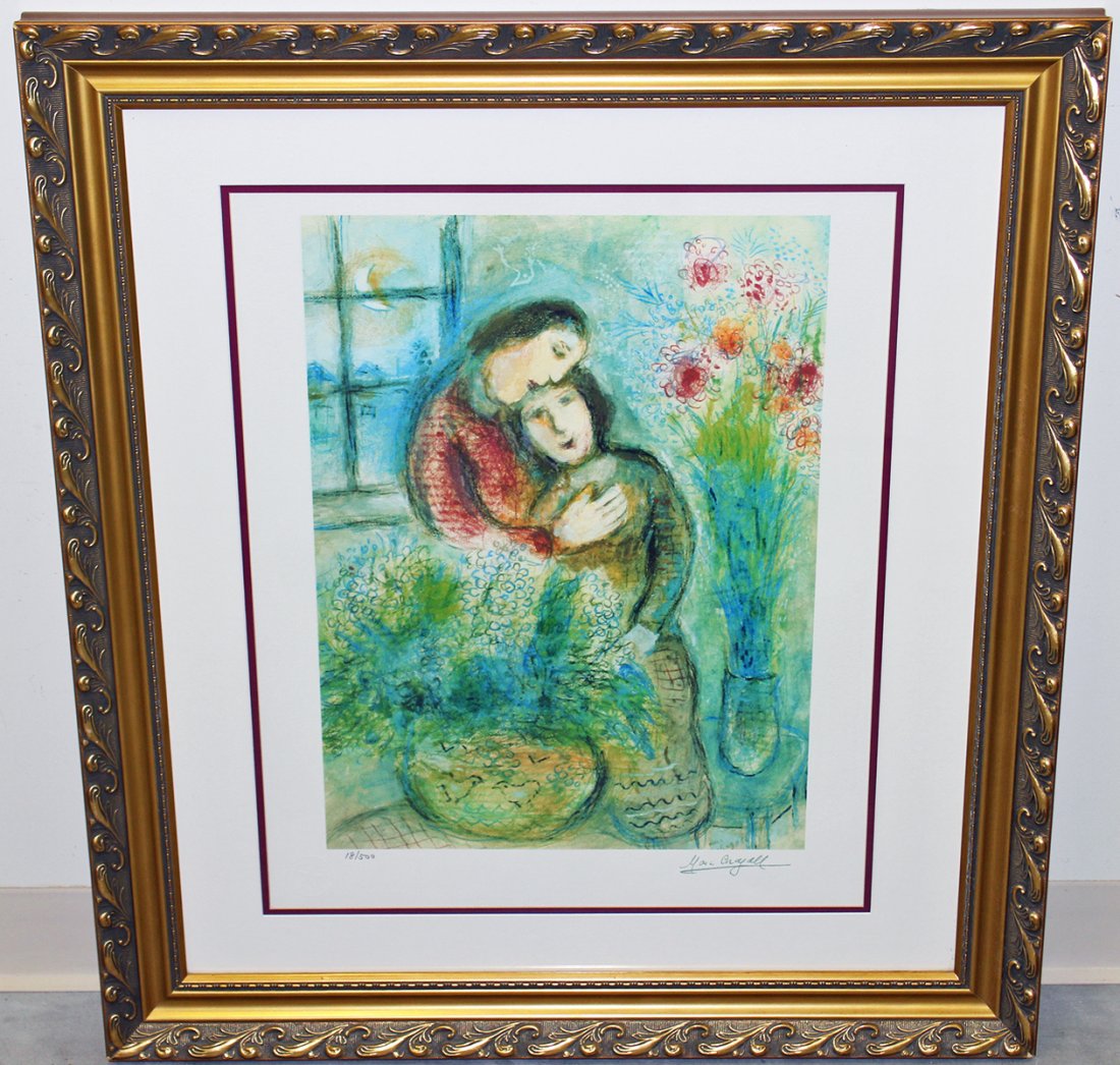 AFTER MARC CHAGALL LITHOGRAPH (1 of 4)