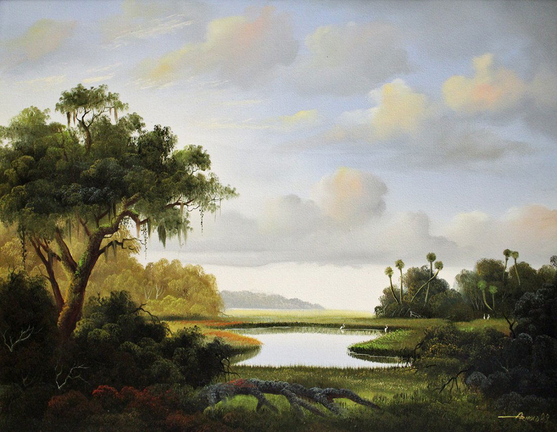 JOAN ARNOLD FLORIDA PAINTING (1 of 5)