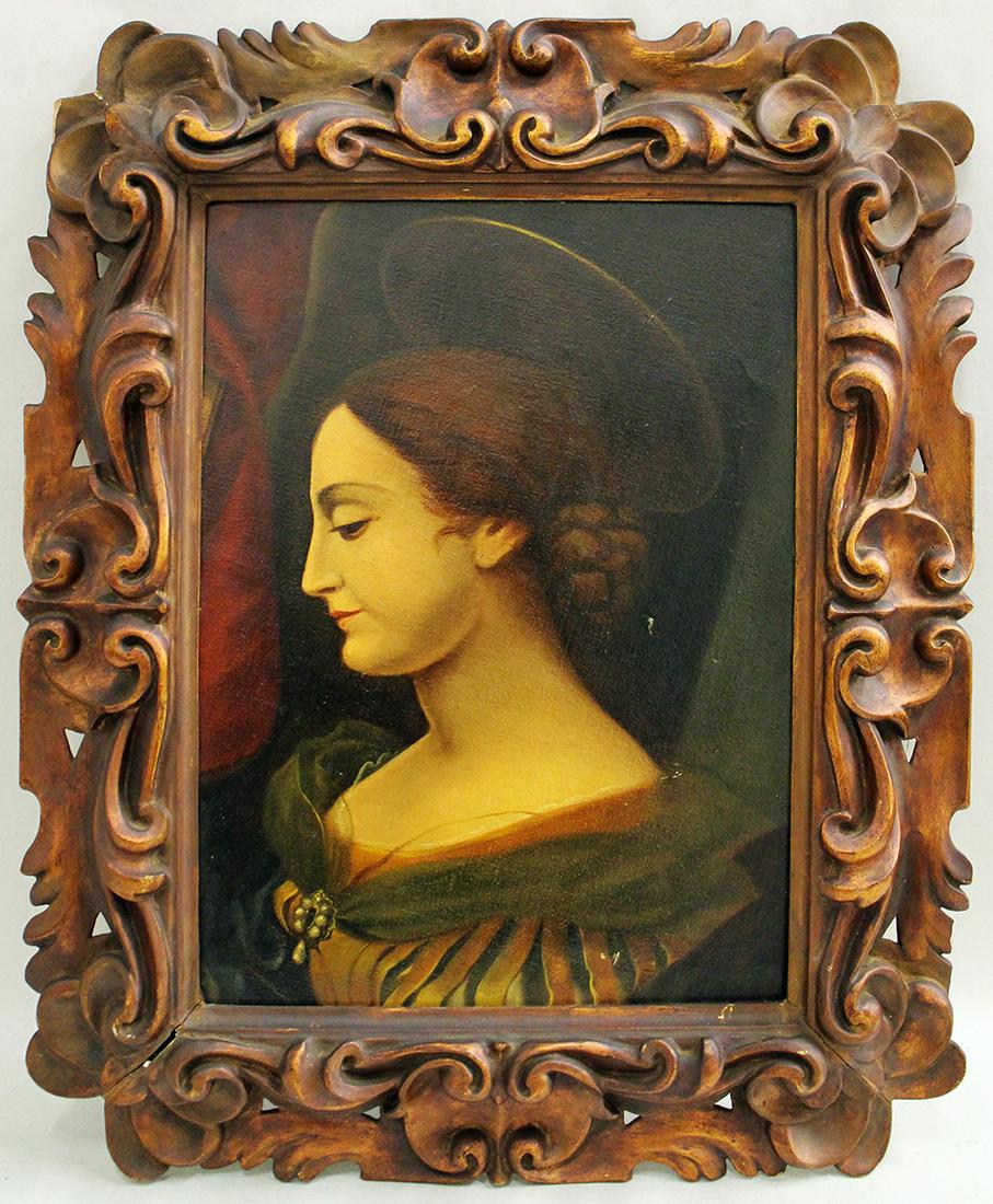 RENAISSANCE STYLE PORTRAIT PAINTING (1 of 3)