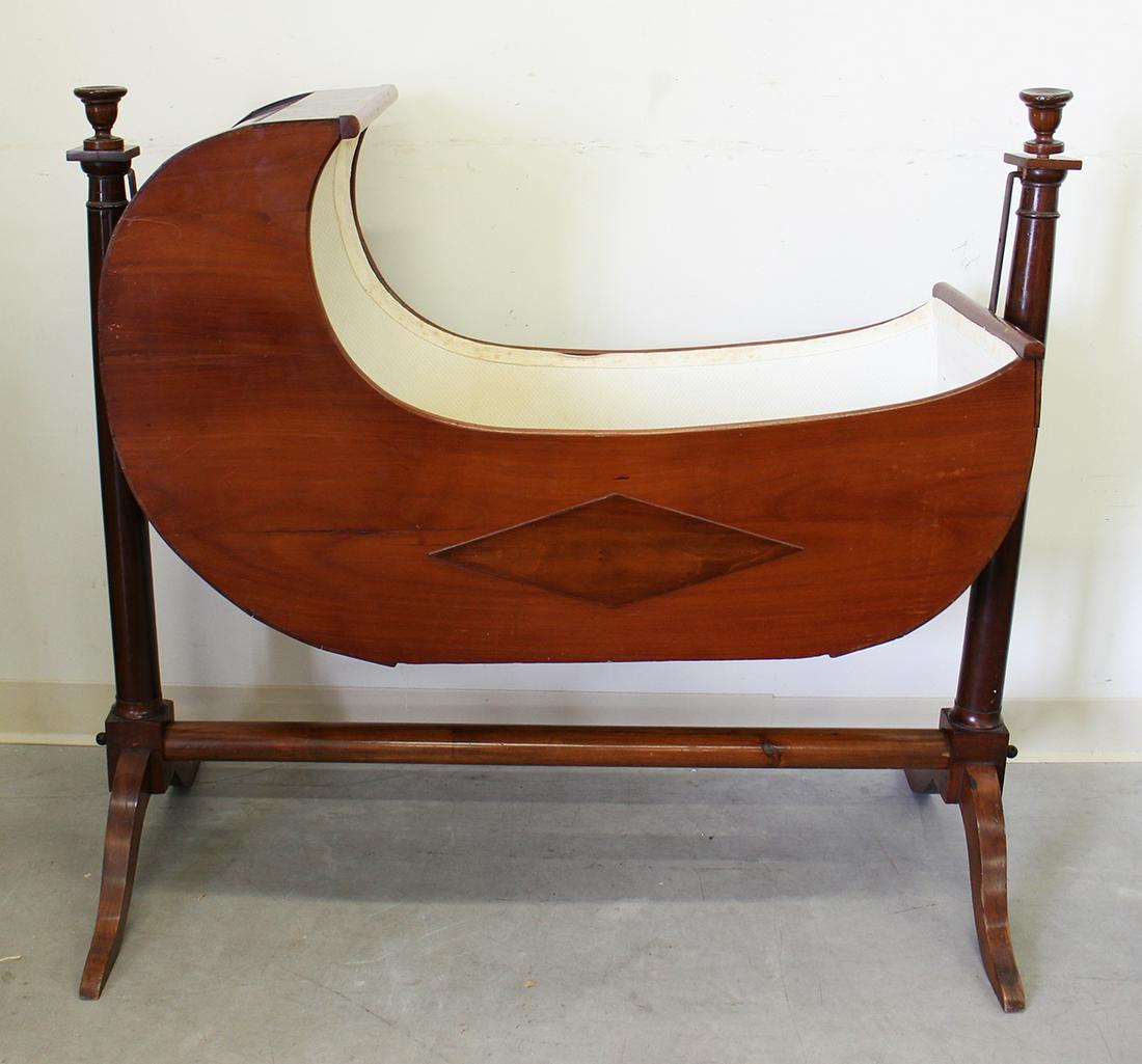 19TH CENTURY FRENCH EMPIRE BABY CRADLE (1 of 6)
