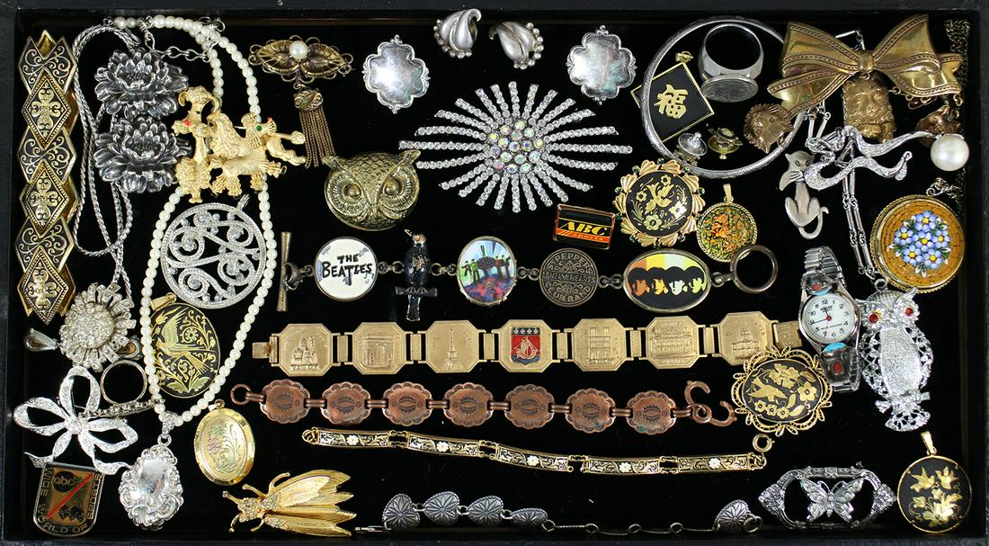 COSTUME & STERLING JEWELRY COLLECTION (1 of 4)