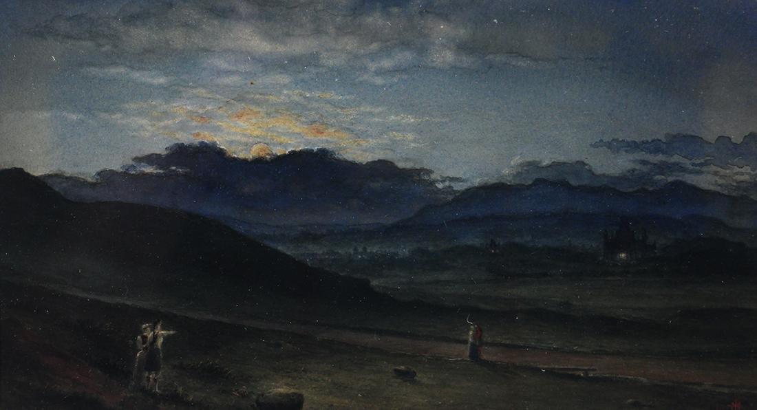 JOHN HOPE MACNIVEN SCOTLAND WATERCOLOR (1 of 3)