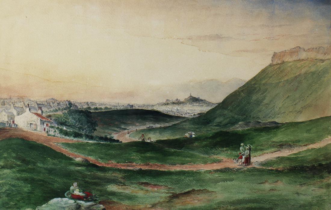 JOHN HOPE MACNIVEN EDINBURGH WATERCOLOR (1 of 3)